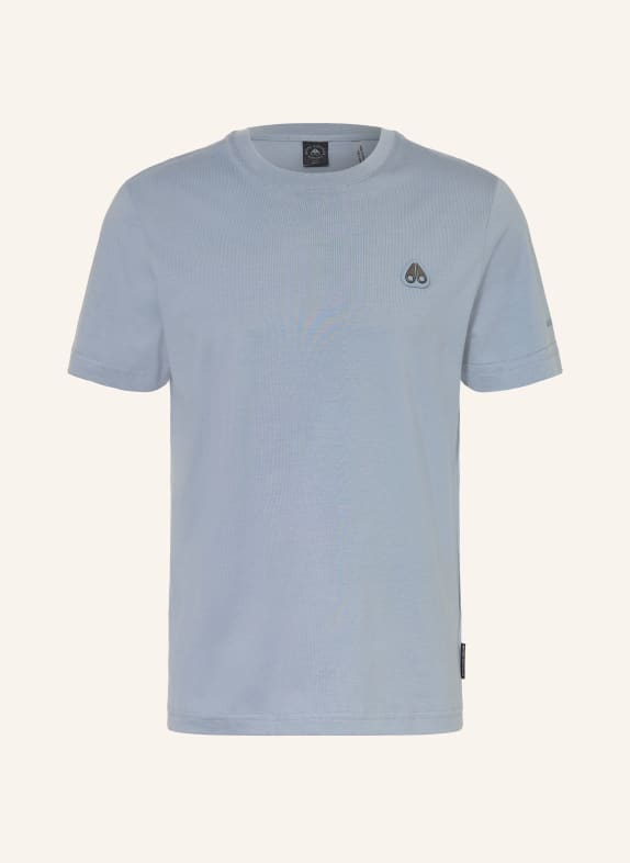 MOOSE KNUCKLES T-Shirt CRESCENT BLAUGRAU
