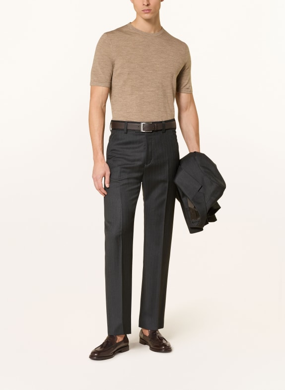 TIGER OF SWEDEN Knit shirt CONNOR BEIGE