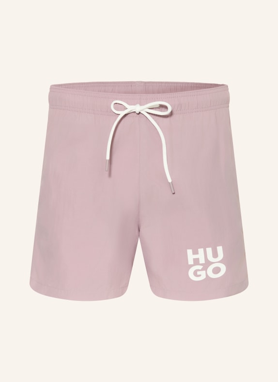 HUGO Zwemshort PAOLO VIEUX ROSE