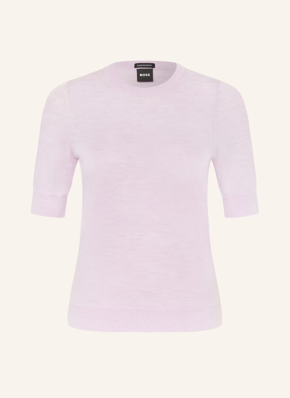 BOSS Gebreid shirt FARBELLA LICHTPAARS
