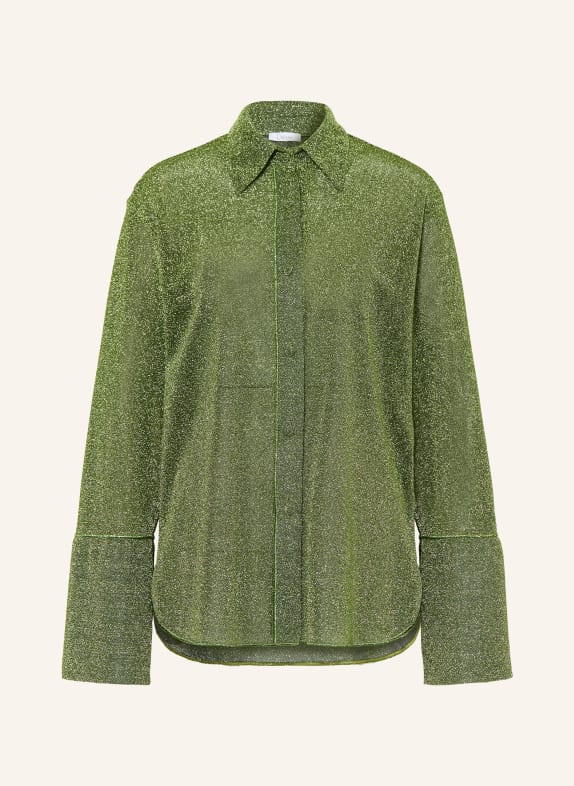 Oséree Overhemd LUMIERE met glittergaren GROEN