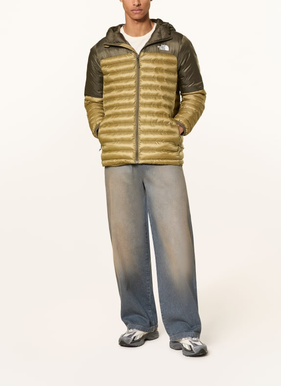 THE NORTH FACE Gewatteerde jas TERRA PEAK Hoodie KAKI / BEIGE