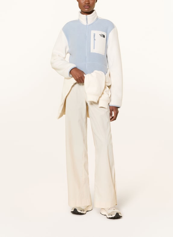 THE NORTH FACE Fleecejacke YUMIORI CREME / HELLBLAU