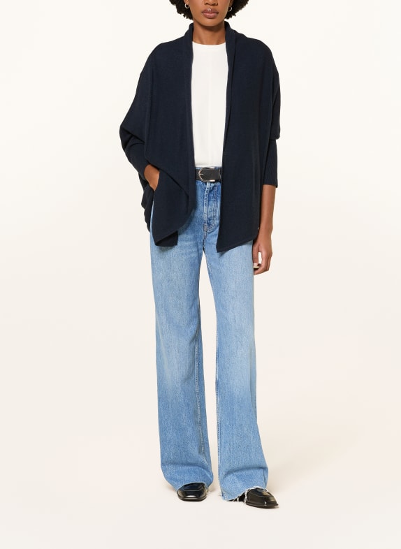 KUJTEN LOUKA cashmere knit cardigan DARK BLUE