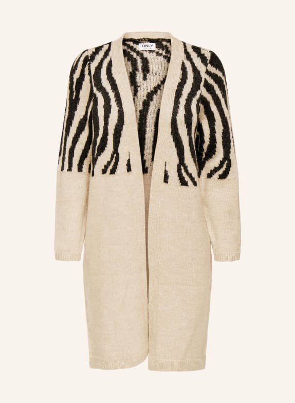 ONLY knitted cover LIGHT GRAY / BLACK