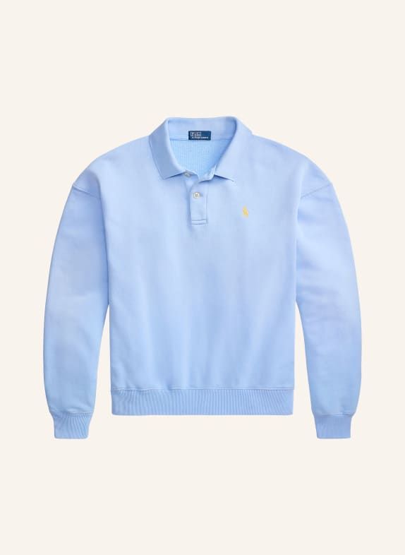 POLO RALPH LAUREN Sweat-Poloshirt HELLBLAU