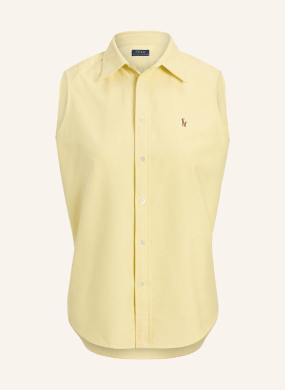 POLO RALPH LAUREN Bluzka bez rękawów ŻÓŁTY