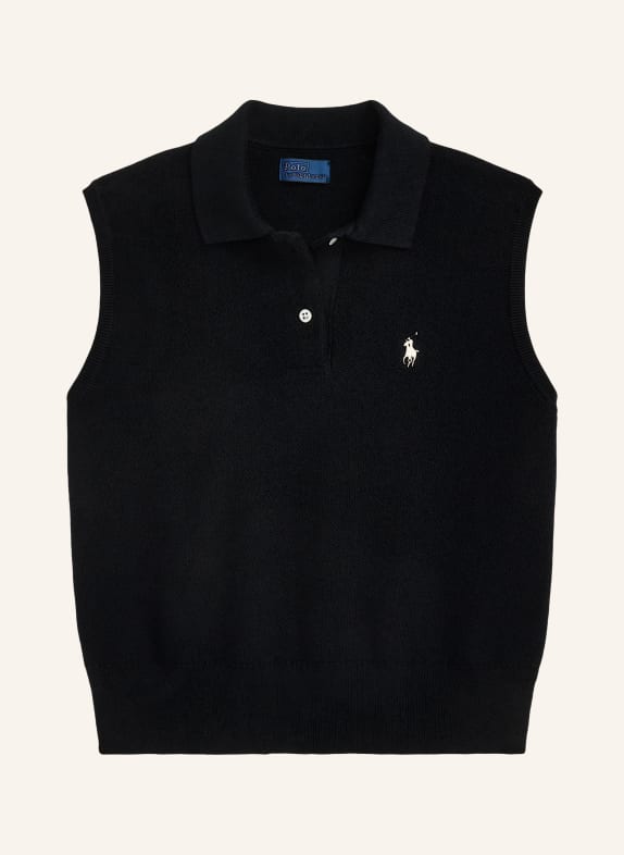 POLO RALPH LAUREN Sweater vest BLACK