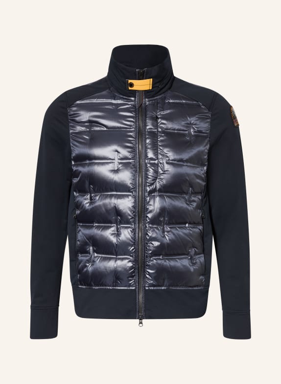 PARAJUMPERS Donsjack MATTY in materiaalmix ZWART