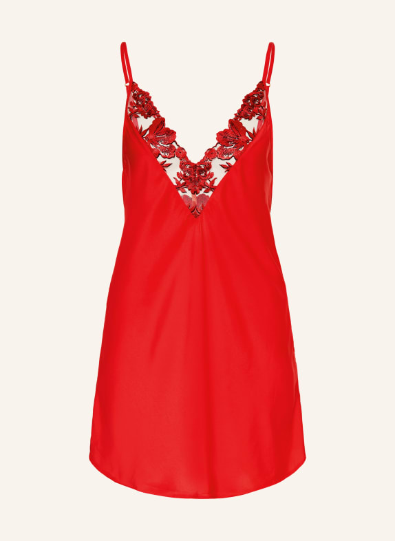 BLUEBELLA LAVANYA satin negligee RED / BLACK