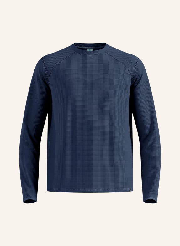 odlo CUBIC long sleeve shirt DARK BLUE