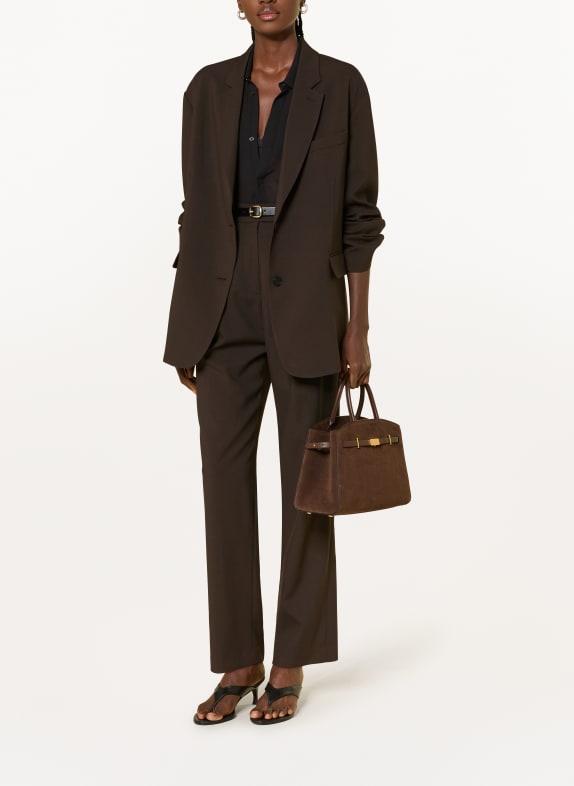 DEMELLIER Handtas THE HUDSON MARRON FONCÉ