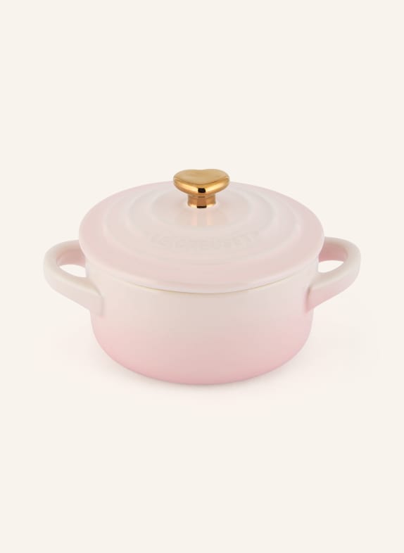 LE CREUSET Mini-kokotka JASNORÓŻOWY