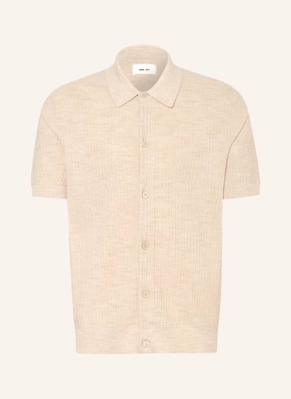 NN.07 Strickhemd NOLAN Comfort Fit ECRU
