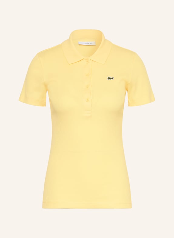 LACOSTE Jersey-Poloshirt GELB