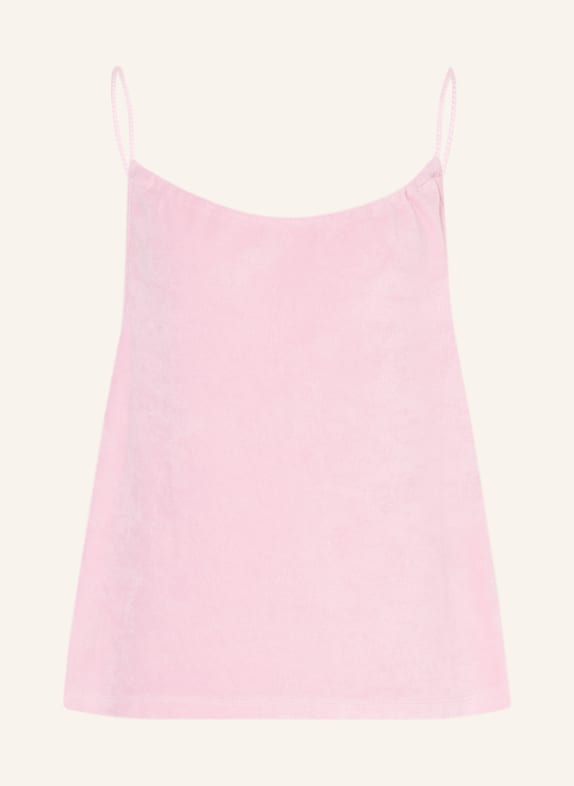 Juvia FLORETTA terry top PINK
