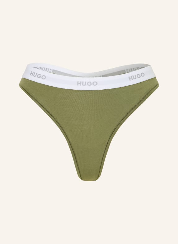 HUGO String HUGO ID OLIV / WEISS