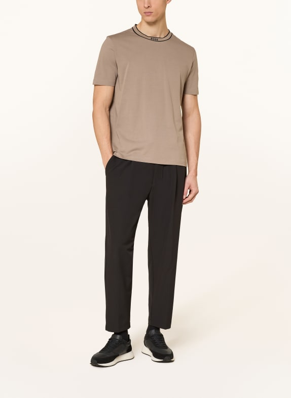 BOSS T-shirt BEIGE