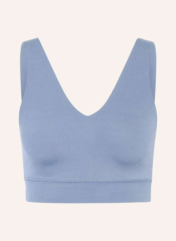 Sweaty Betty Sport-BH ULTIMATE STUDIO VOOP HELLBLAU