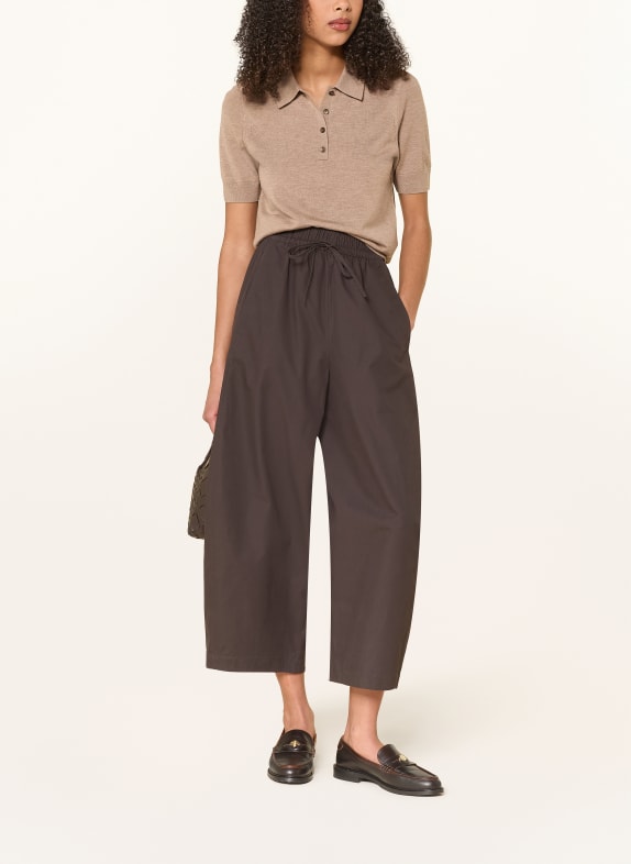 COS pantalon marinière MARRON FONCÉ
