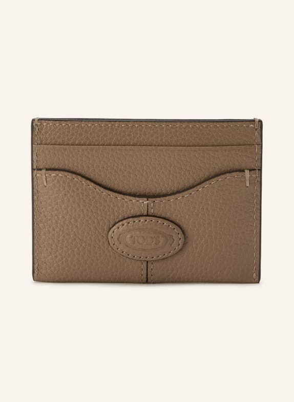 TOD'S Card case TAUPE