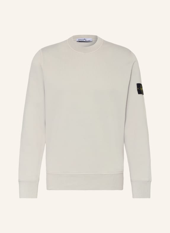 STONE ISLAND sweatshirt LICHTGRIJS
