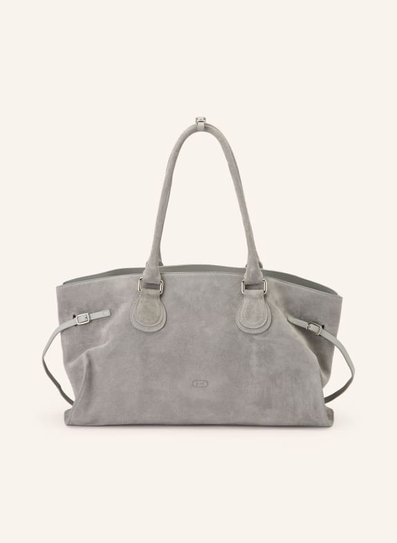 RADICA STUDIO Sac cabas MAMMA MAXI GRIS CLAIR / ARGENT