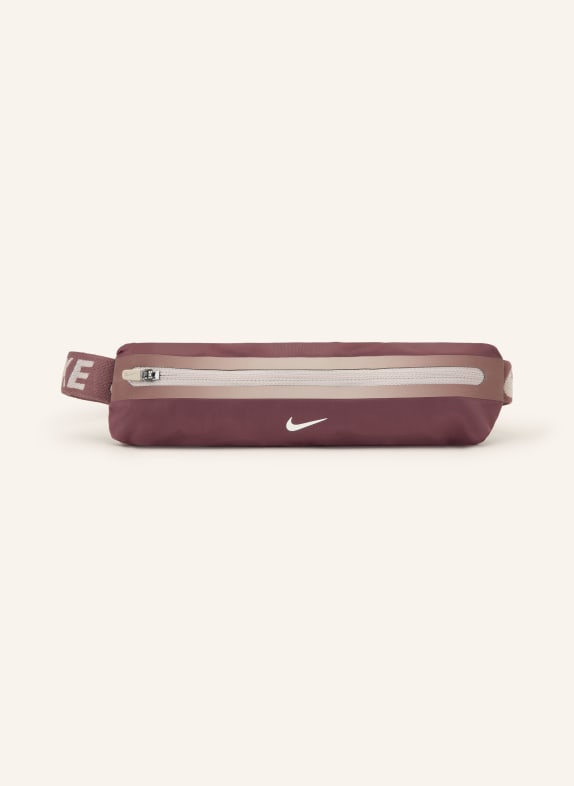 Nike Heuptas SLIM WAISTPACK 4.0 DONKERPAARS / LICHTGRIJS