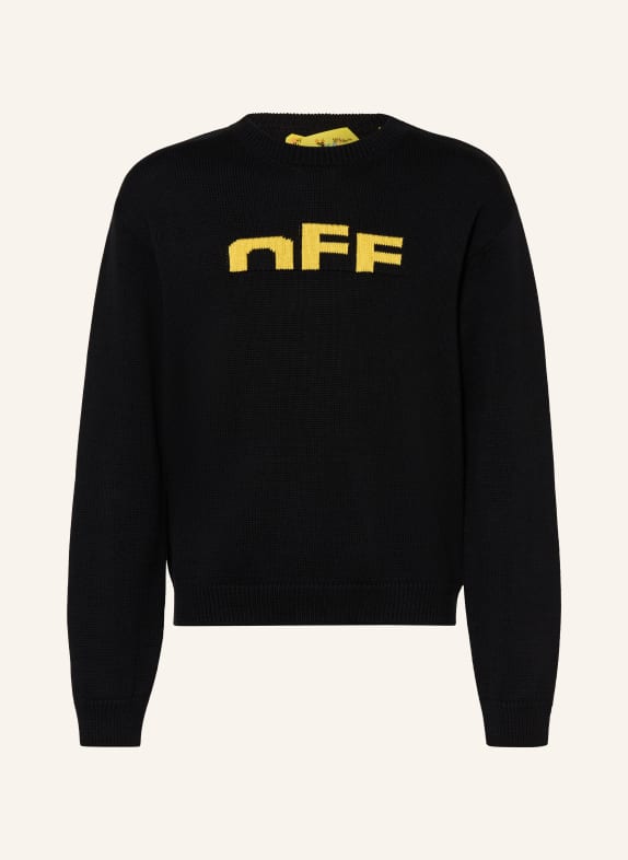 Off-White Pullover SCHWARZ / GELB