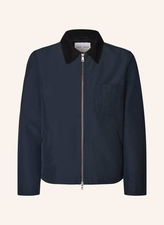 SAMSØE  SAMSØE Veste SAROBIN BLEU FONCÉ / NOIR