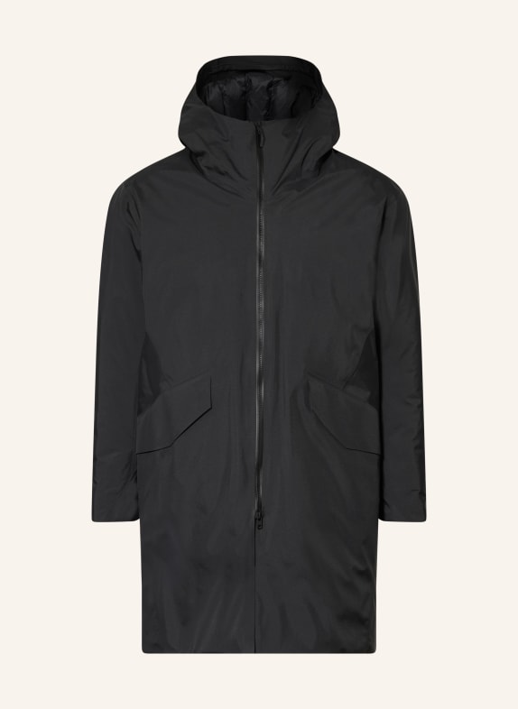 VEILANCE Daunenmantel MONITOR ZWART