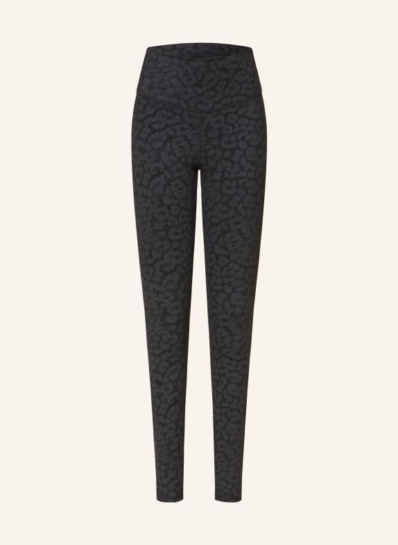 MANDALA Tights MONO PRINTED SCHWARZ