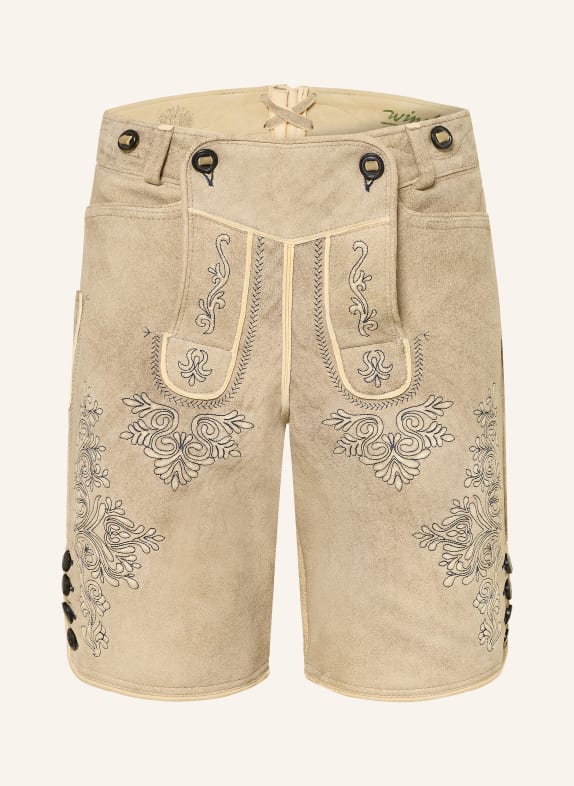 CocoVero Trachten-Lederhose HELLBRAUN