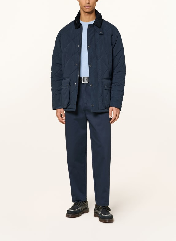 Barbour Quiltad jacka BEDALE MÖRKBLÅ