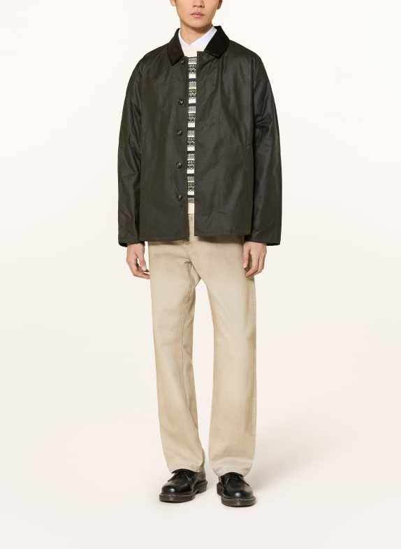 Barbour Jacka LORDEN WAX MAC OLIVGRÖN