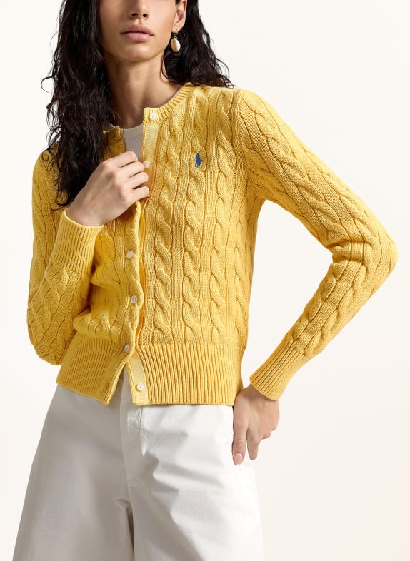 POLO RALPH LAUREN Cardigan YELLOW