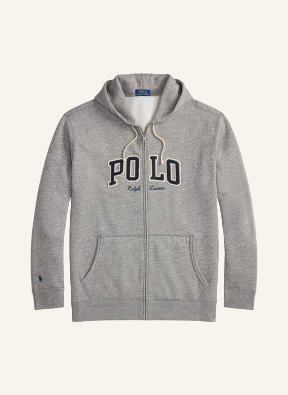 POLO RALPH LAUREN Big & Tall sweat jacket GRAY