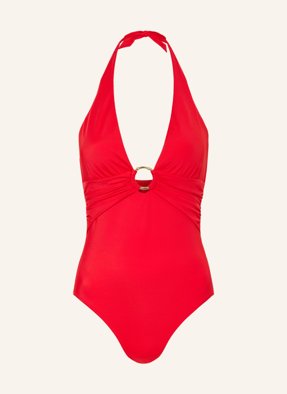heidi klein Neckholder-Badeanzug PETALIA ROT