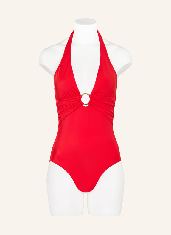 heidi klein Neckholder-badpak PETALIA ROOD