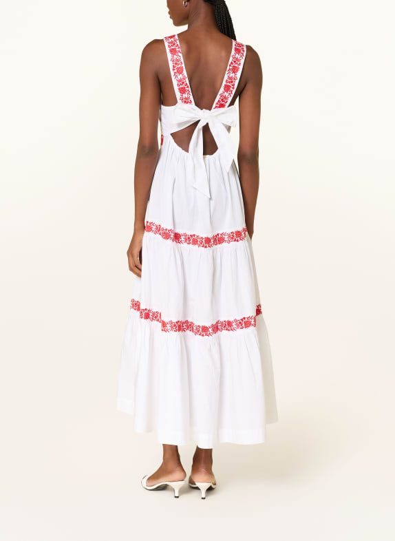 heidi klein Robe de plage PETALIA BLANC / ROUGE