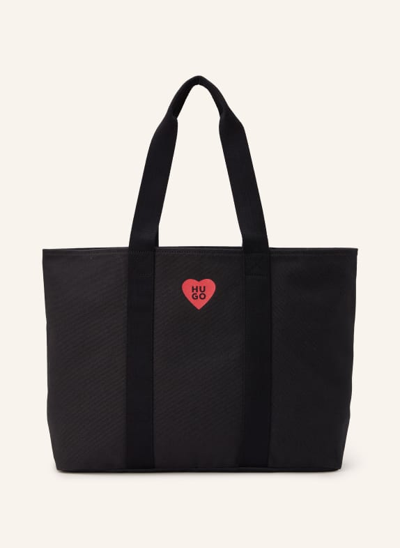 HUGO Shopper BECKY SCHWARZ / ROT