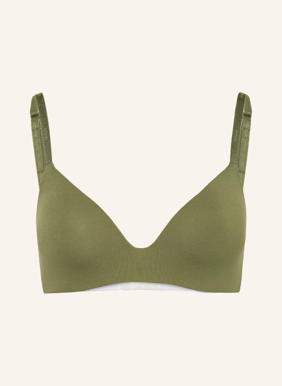 HUGO T-Shirt-BH OLIV / WEISS
