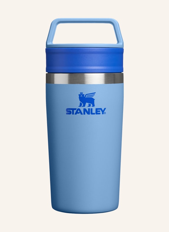 STANLEY Thermal mug THE CAFÉ-TO-GO TRAVEL MUG BLUE / SILVER / LIGHT BLUE