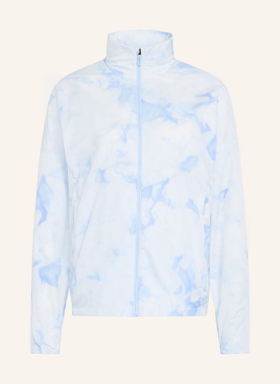 adidas TERREX Windbreaker MULTI SPRAY DYE CLIMA365 HELLBLAU / BLAU
