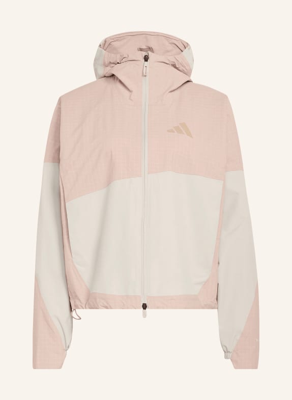 adidas TERREX XPLORIC 2 LAYER CLIMAPROOF functional jacket BEIGE / DUSKY PINK