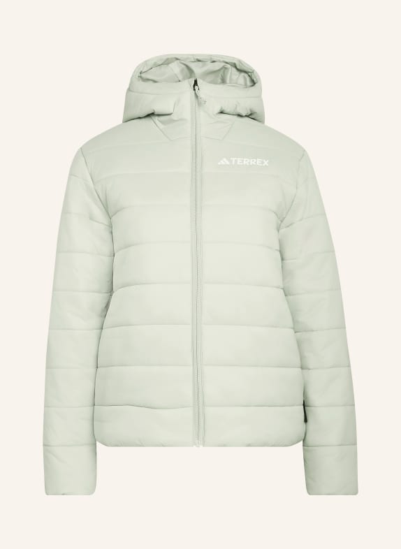 adidas TERREX MULTI ESSENTIALS CLIMAWARM quilted jacket LIGHT GREEN
