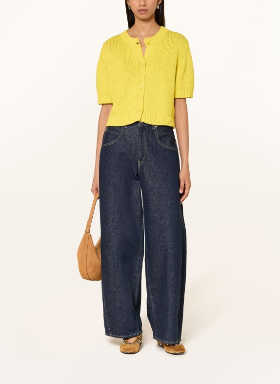 darling harbour Strickjacke YELLOW