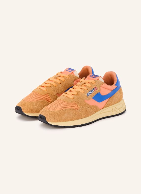 AUTRY Sneaker REELWIND LOW UT ORANGE / BLAU