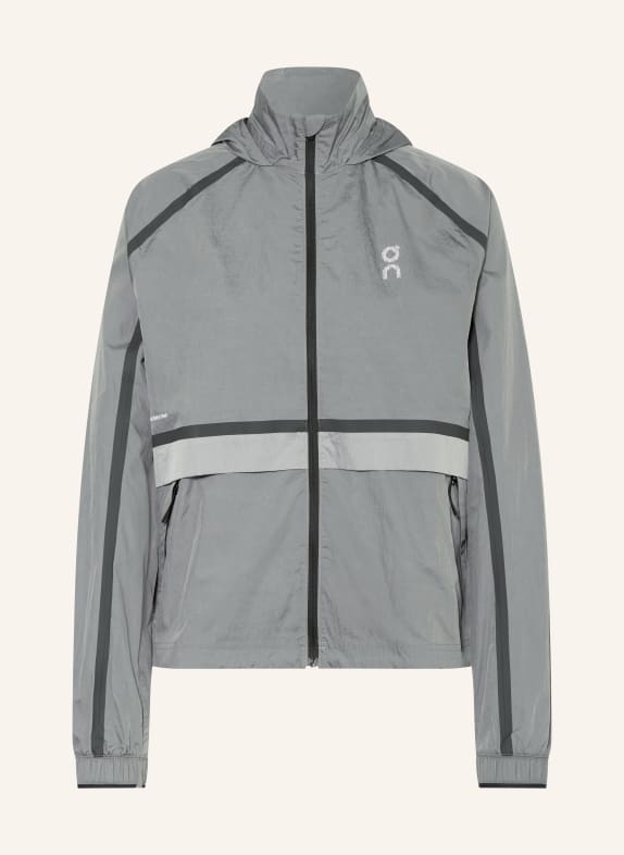 On Hardloopjack PERFORMANCE VOLT GRIJS