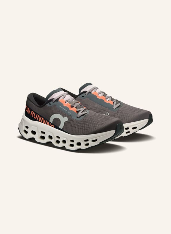 On Hardloopschoenen CLOUDMONSTER 3 DONKERGRIJS / ORANJE / ZWART